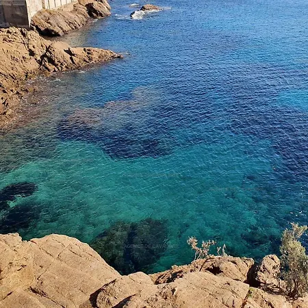 Grand Mezzanine Avec Vue Mer, Parking Et Climatisation à Deux Pas De La Calanque De La Cron - Fr-1-100-319 Apartamento